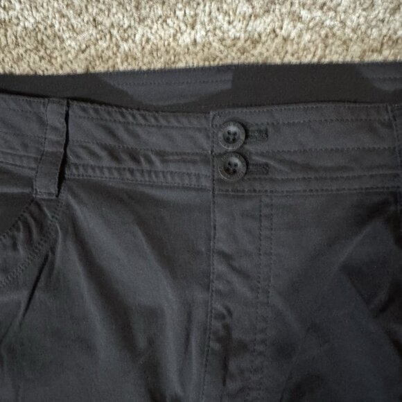 Eddie Bauer Women’s Size 14 Black Nylon Stretch Hiking Pants Outdoor - Picture 5 of 14